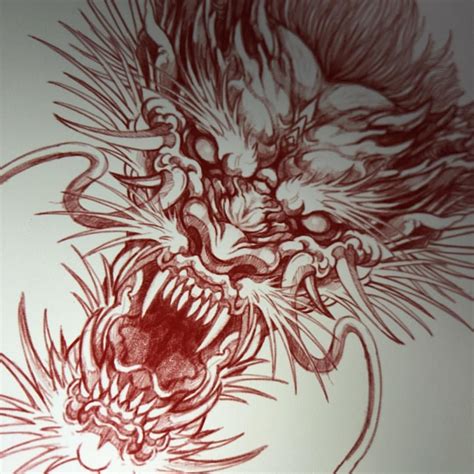 Chinese Dragon Face Tattoo Best Tattoo Ideas