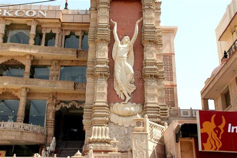 Iskcon Temple Noida Uttar Pradesh India Editorial Photography Image