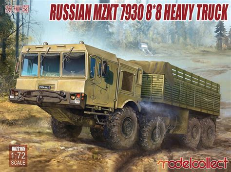 Modelcollect 172 Russian Mzkt 7930 8x8 Heavy Truck Kit Military