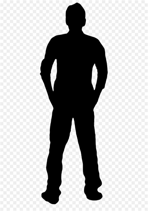 Silhouette Man Clip Art Silhouette Png Download 7001500 Free