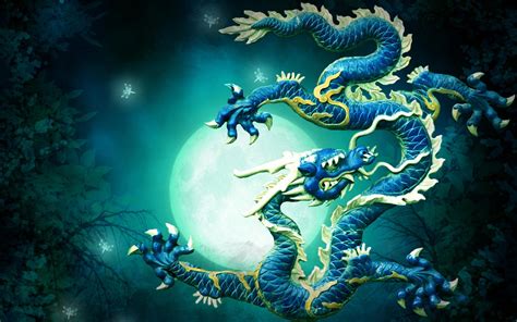 Bluegreen Chinese Dragon By Kabegami On Deviantart