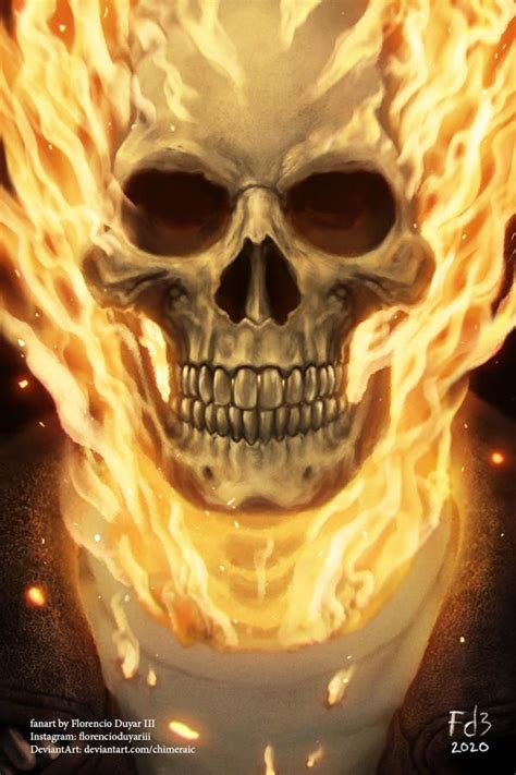 Spirits Of Vengeance Ghost Riderjohnny Blaze By Chimeraic On