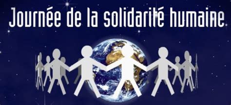 Journée Internationale De La Solidarité Humaine 2024 Zakweli