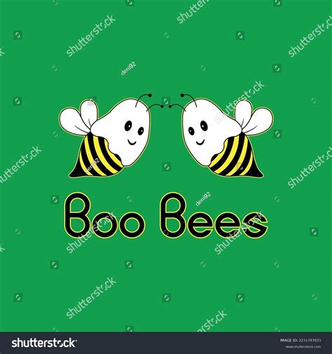 Illustration Vector Graphic Boo Bees Cartoon Stock Vector Royalty Free