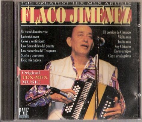 Flaco Jimenez Typical Border Music From Texas And Mexico 1984