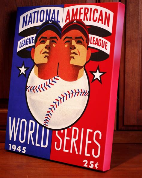 1945 Vintage Chicago Cubs Detroit Tigers World Series Etsy