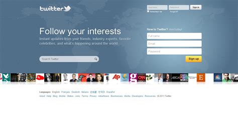 Twitter Users Report Twitter.com Has A New Homepage (SCREENSHOTS 