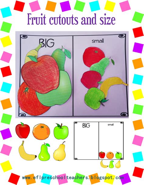 ESL/EFL Preschool Teachers: Fruit Theme for the ELL