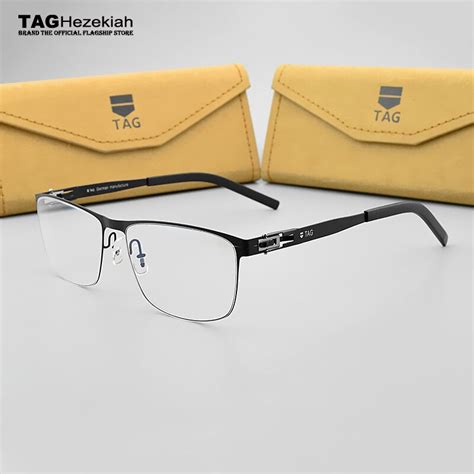 Stainless Steel Glasses Frame Women 2018 Tag Brand Retro Fashion Eye Glasses Frames For Men