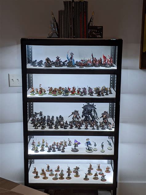 Spent All Day Finishing This Diy Display Case Build Behold Rwarhammer
