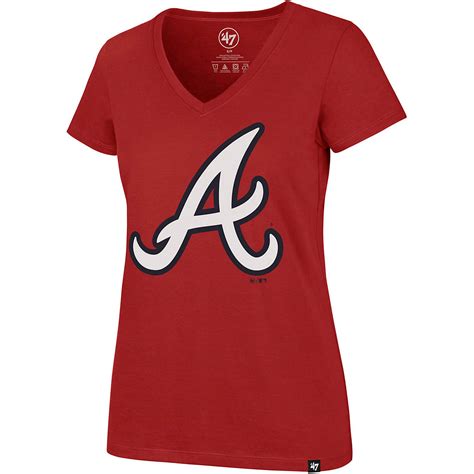 47 Atlanta Braves Womens Imprint Logo T Shirt Academy