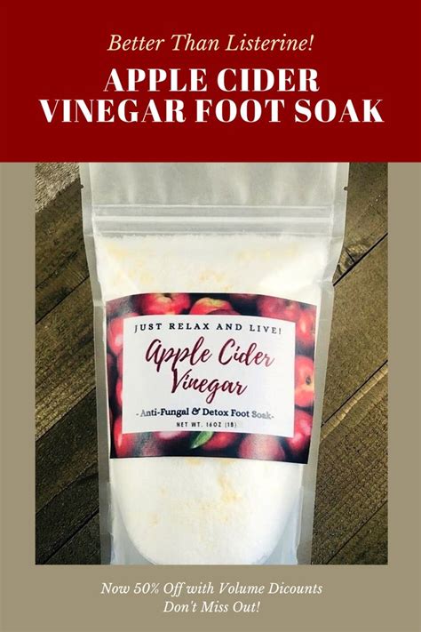 Apple Cider Vinegar Foot Soak Apple Cider Vinegar Foot Soak Foot