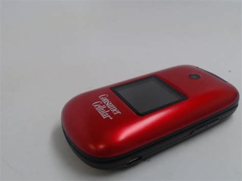 Consumer Cellular U3900 Envoy Mobile Phone Red Ebay