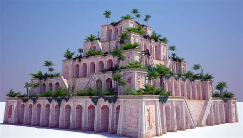 An elusive world wonder traced by stephanie dalley. ancient hanging gardens babylon 3d max | Gardens of ...