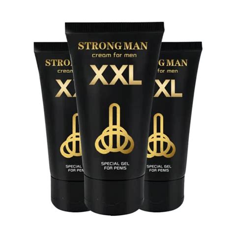 Strong Man Penis Enlargement Products Increase Xxl Cream 50ml Titan Sex