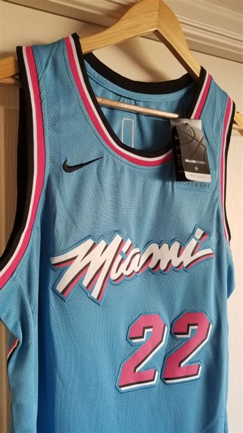 Jimmy butler miami heat jerseys. JIMMY BUTLER MIAMI HEAT VICE JERSEY SIZE LARGE for Sale in Fort Lauderdale, FL - OfferUp