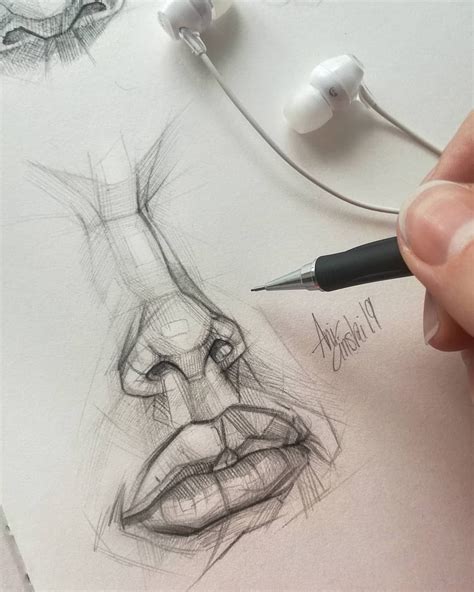 Pencil Sketch Artist Ani Cinski ARTWOONZ Art Drawings Sketches
