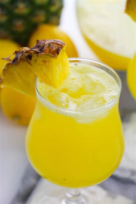 Fresh Tropical Pineapple Lemonade It Is A Keeper