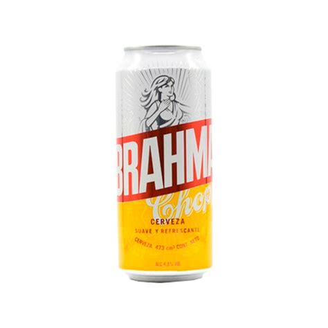 Lata De Cerveza Brahma 473ml Tienda Popular