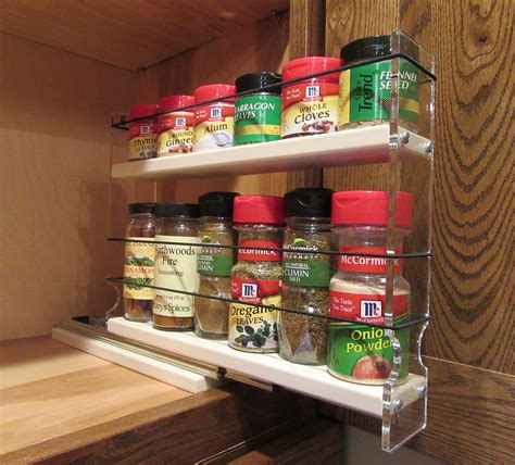 Spice Racks For Inside Cabinets