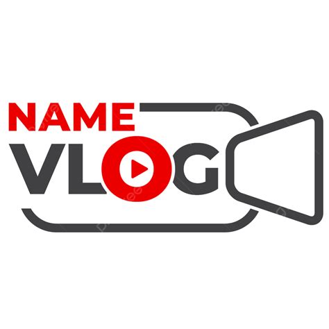 รูปเทมเพลตการออกแบบโลโก้ Vlog เวกเตอร์ Png โลโก้กล้องวิดีโอ ไอคอน