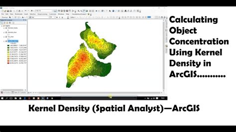 How To Calculate Object Concentration By Kernel Density In Arcgis