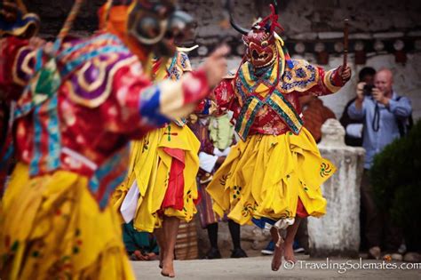 Bhutanese Festival Mask Dances In Bhutan Traveling Solemates Mask