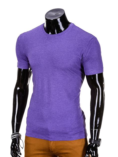 Men S Plain T Shirt S970 Violet Modone Wholesale Clothing For Men