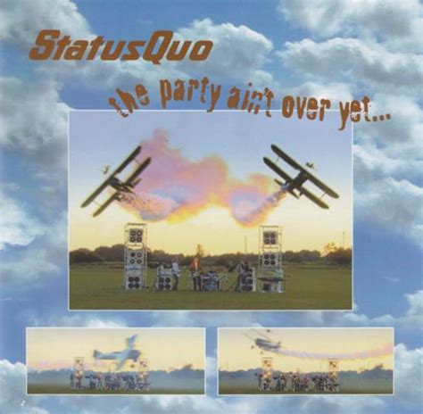 Status Quo The Party Aint Over Yet Uk Cddvd Single Set 335309