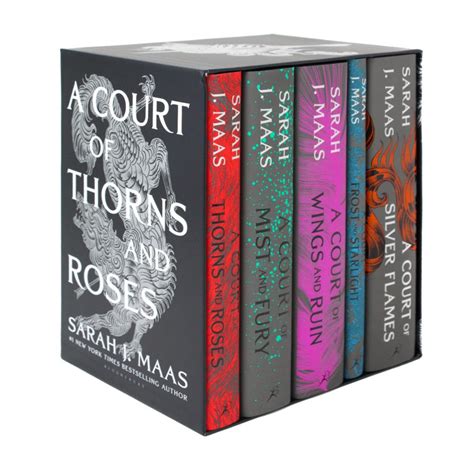 A Court Of Thorns And Roses 5 Books Hardcover Box Set By Sarah J Maas