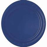 Party City Navy Blue Plates Images
