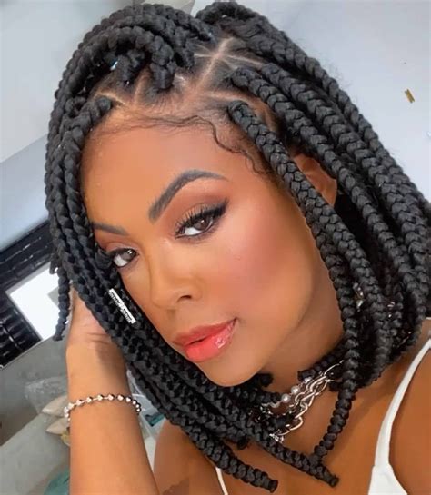 𝙏𝙤 𝙙𝙚 𝙩𝙧𝙖𝙣𝙘̧𝙖 𝙗𝙚𝙗𝙚̂ 𝘽𝙤𝙭 𝙗𝙧𝙖𝙞𝙙𝙨 On Instagram “inspiração Box Braids