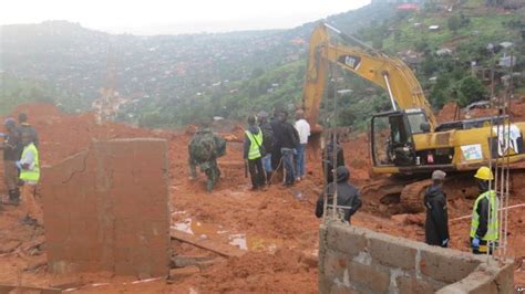sierra leone death toll from landslide nears 500