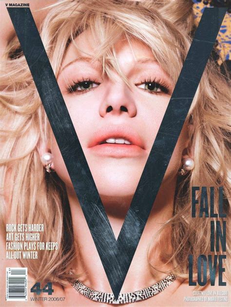 Courtney Love V Magazine Courtney Love Courtney Love Hole V Magazine
