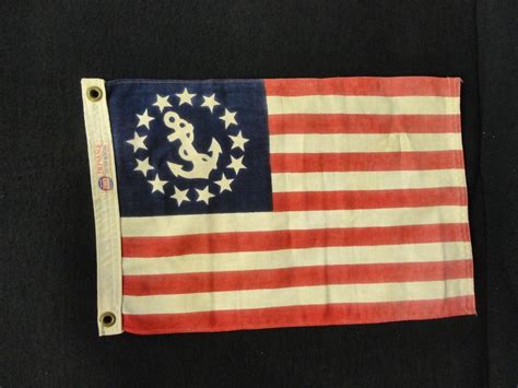 American Flag With 13 Stars And An Anchor About Flag Collections