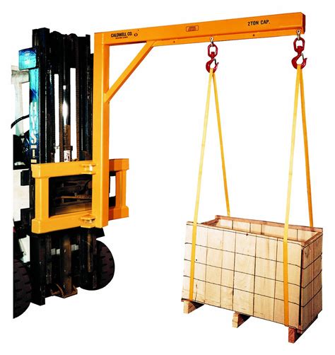 Caldwell Carriage Forklift Boom 4000 Lb Horizontal Reach 6 Ft