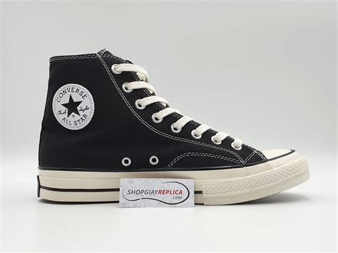 Authorised user of converse trademarks. Giày Converse Chuck Taylor 1970s Black High replica 1:1 ...