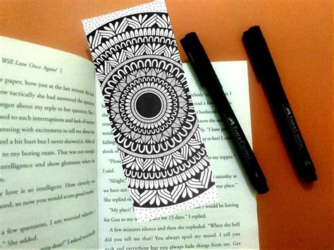 Mandala Bookmark ️ Mandala Design Art Creative Bookmarks Bookmarks