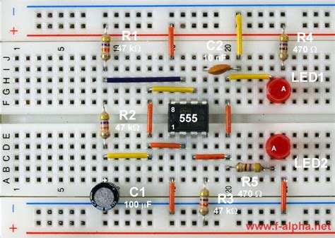 F Experiment 15 Astable Multivibrator