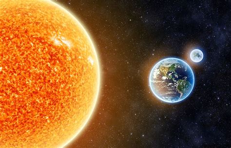 How Far Is The Earth From The Sun Worldatlas