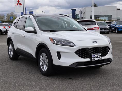 2021 Ford Escape Se Star White 15l Ecoboost® Engine With Auto Start
