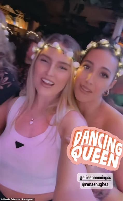 Perrie Edwards Shows Off Her Best Dance Moves In A Prada Crop Top For Her Mums Trends Now
