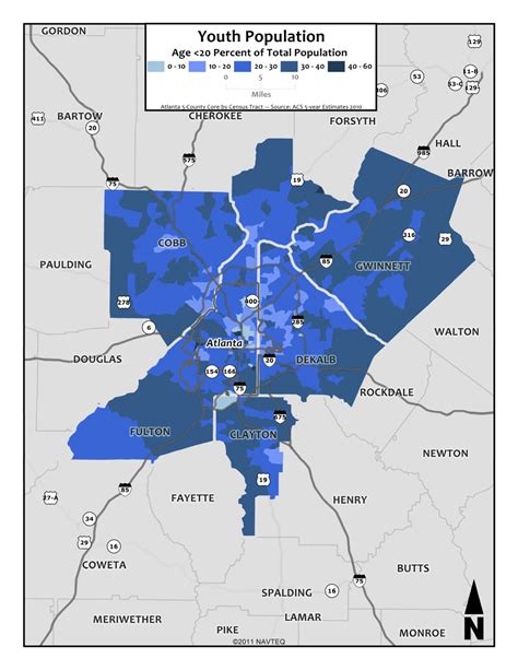 Youth Population Core Tracts Metro Atlanta Equity Atlas