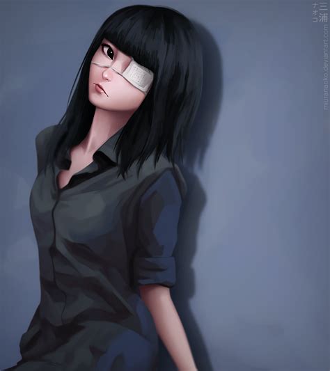 4532501 Tokyo Ghoul Eyepatches Anime Girls Anime Black Hair Short Hair Wallpaper