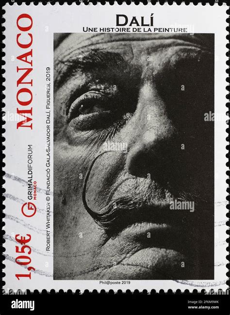 Picture Of Salvador Dalì On Postage Stamp Stock Photo Alamy