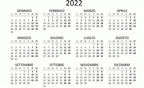 Calendario 40ds 2022 Da Stampare Michel Zbinden It Otosection