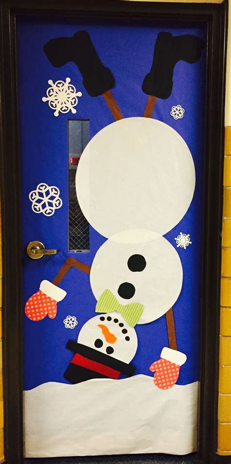 Snowman Classroom Door Door Decorations Classroom Christmas Door