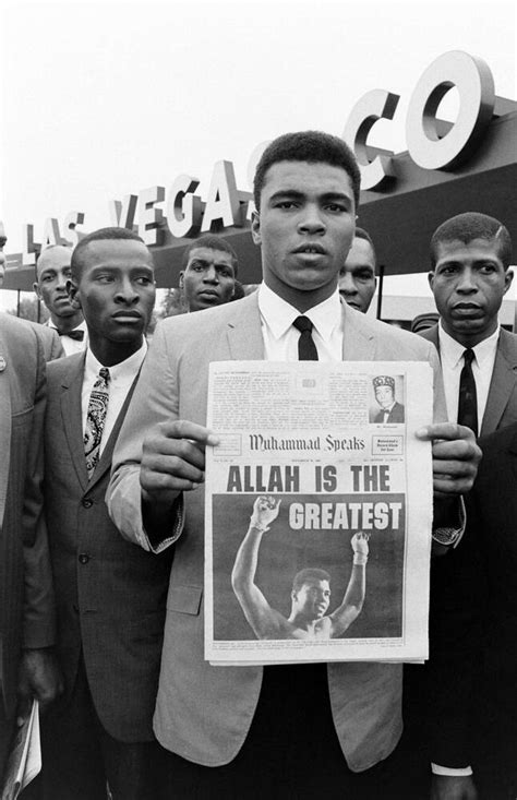 Muhammad Ali With Newspaper 1965 Photographic Print For Sale