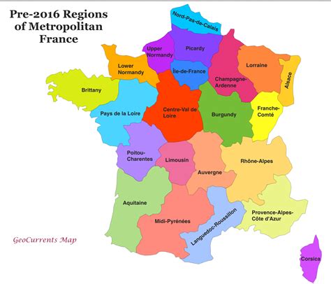 13 Regions Of France