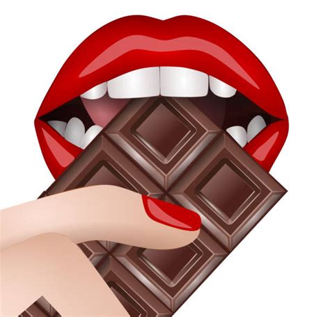 Best Woman Eating Chocolate Bar Illustrations Royalty Free Vector Graphics And Clip Art Istock